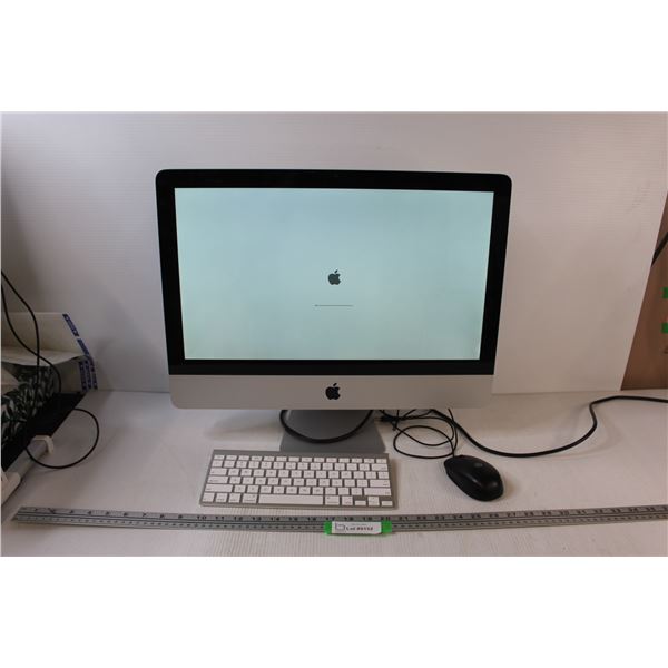 Apple Computer iOS High Sierra: 21"Screen, Wireless Keyboard & HP Wired mouse - Powers On, Consigner