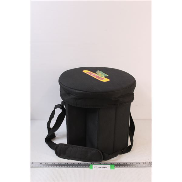 Dekalb Carrying Cooler & Stool in One - Like New