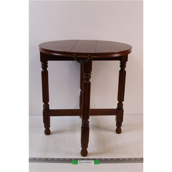 Bombay Style Folding End Table - 18" Tall x 16" Wide