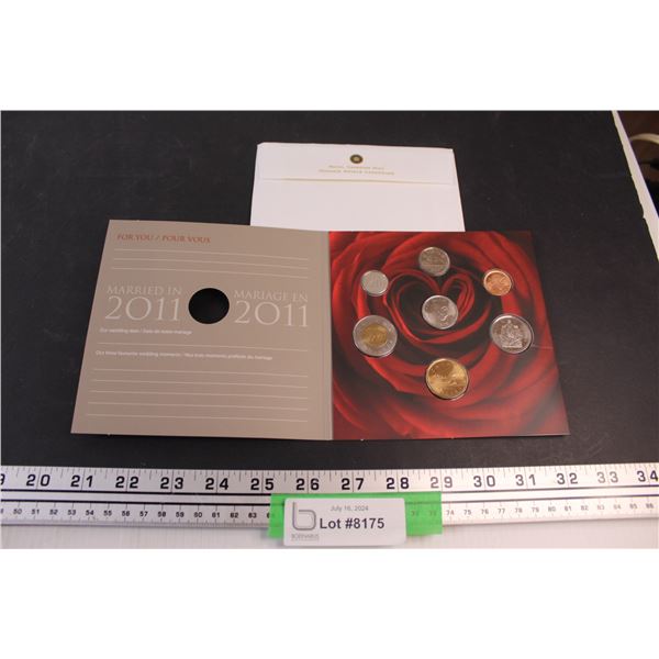 Canadian Coin Collection - Married in 2011 Set - NIB