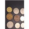 Image 3 : (15) Foreign Coins: Japan, Mexico, France, Kenya, Misc.