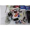Image 5 : Assorted Electrical Hardware and (2) Waterbased Waterproofer