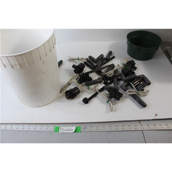 Assorted Electrical Connectors and PVC Connectors