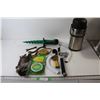 Image 1 : Thermos, Assorted Wrenches and Misc.