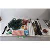 Image 1 : Christmas Tree Lights, Knife, Skewers and Misc.