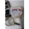 Image 3 : Water Container, Cooler Bag, Strainer, Apple Parer and Misc.