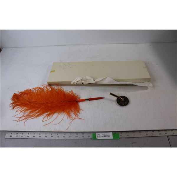 Vintage Feather Pen