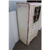 Image 6 : ** Antique Art Deco Waterfall Cabinet (No Handles, Some Wear) - 32"x17"56"