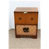 Image 1 : ** Vintage Empty Radio Cabinet (Damaged Speaker Fabric) - 27" x 20" x 34"