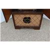 Image 3 : ** Vintage Empty Radio Cabinet (Damaged Speaker Fabric) - 27" x 20" x 34"