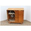 Image 5 : ** Vintage Electrohome Record Player Cabinet (Some Wear & Water Damage on Base, as is) - 17" x 34.5"