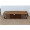 Image 1 : ** MCM Coffee Table w/Door & Storage (Missing Base/Legs) - 5ft x 22"x 13"