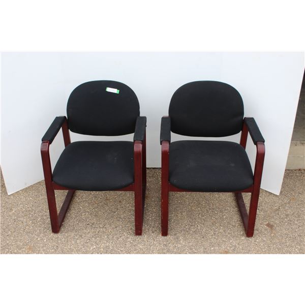 ** (2) Office Chairs