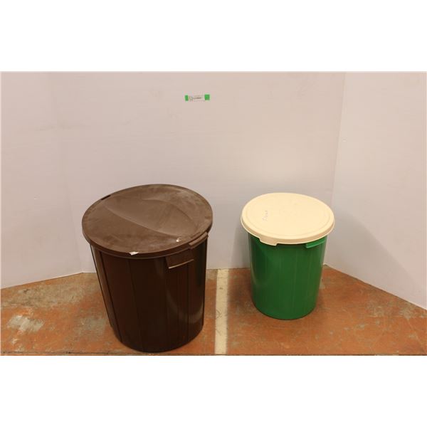 *Garbage Bin and Small Bin for Flour
