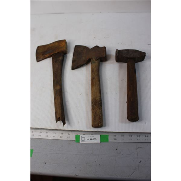 (2) Axes and Hammer