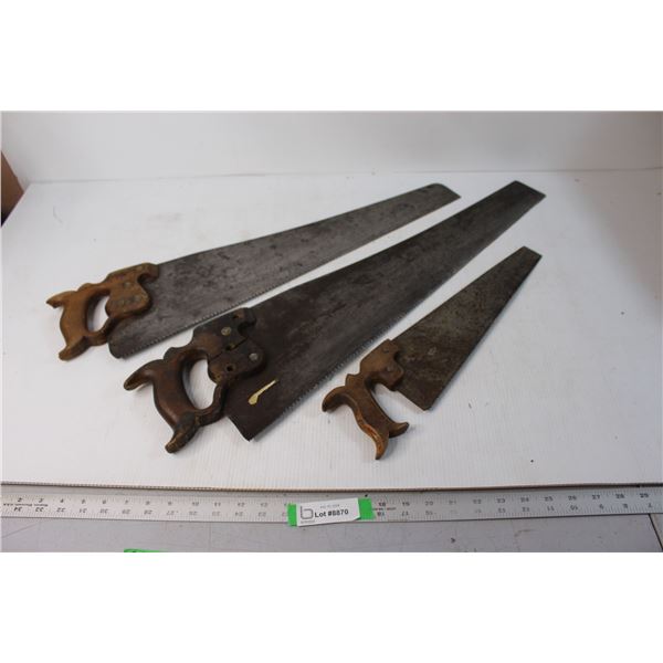 (3) Hand Saws