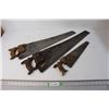 Image 1 : (3) Hand Saws