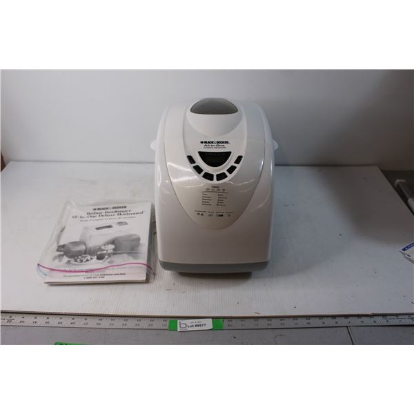 Black & Decker Automatic Breadmaker - Untested