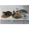 Image 1 : Cup and Saucer, Decorations and Little Jug