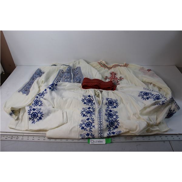 Traditional Shirts and Belt