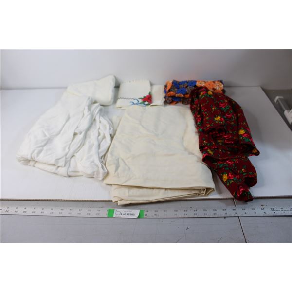 Bed Sheets, Tablecloths, Pillow Case and Skirt