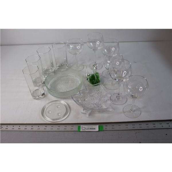 Assorted Glassware