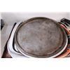 Image 2 : Baking Tray & Pots Lot & Salad Spinner