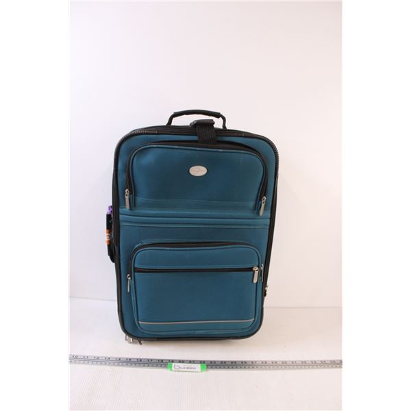 Rolling Suitcase - 21" x 15" x 8"