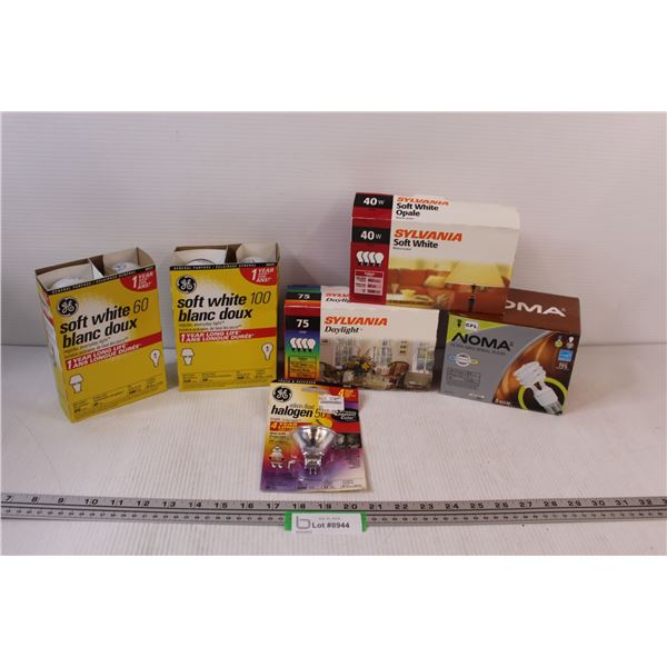 (6) Packages of Light Bulbs (Some New & Some Opened)