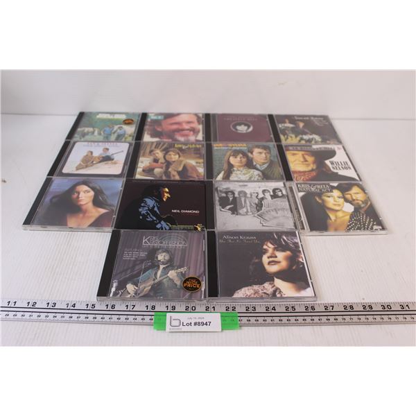 (14) CDS: Folk Music, Country, Misc.