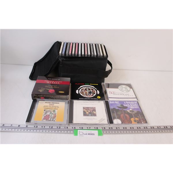 (22) CDS w/ CD Case: Classical, Country, Ukrainian, Misc.