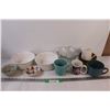 Image 1 : (6) Bowls - Various Sizes, (3) Mugs