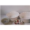 Image 2 : (6) Bowls - Various Sizes, (3) Mugs