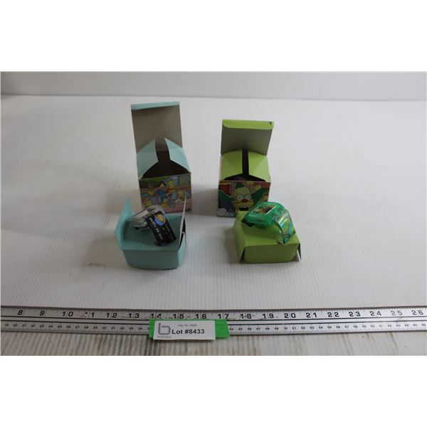 (2) The Simpsons Watches