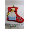 Image 1 : The Simpsons Christmas Stocking - Slight Discolouration