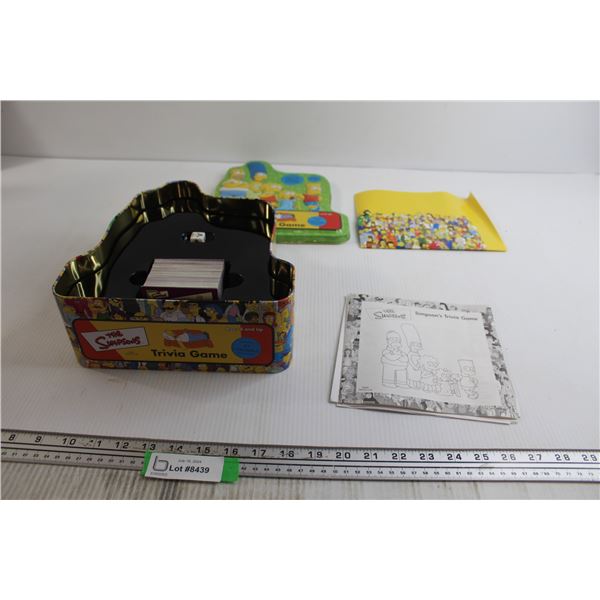 The Simpsons Trivia Game - As Is