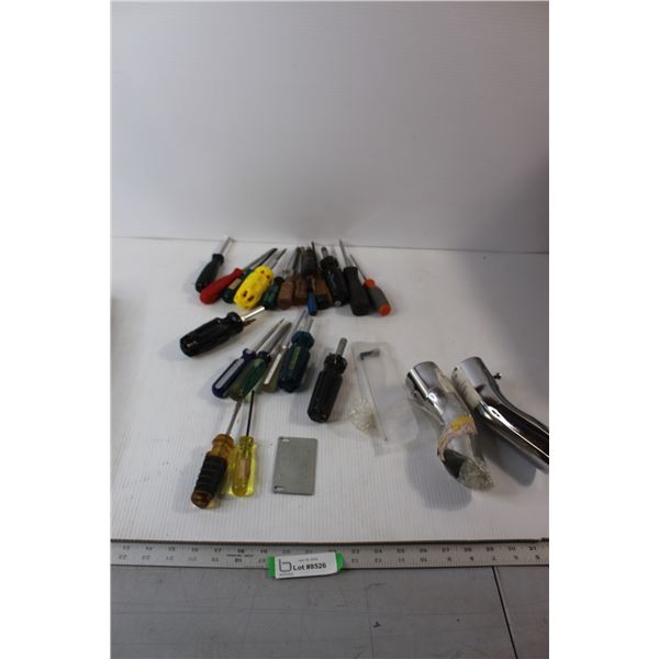Assorted Screwdrivers, Exhaust Pipes