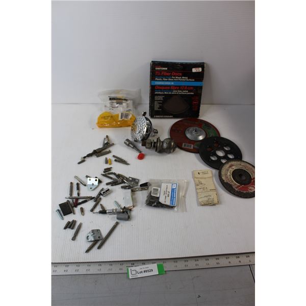 Grinding Wheels, Drill Bits, Screw Drill Bits, Shower Head, Misc.
