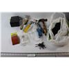 Image 1 : Little Buddy Heater, Hammer, Rubber Sander, Wire Brush, Bag of Screws, Misc.