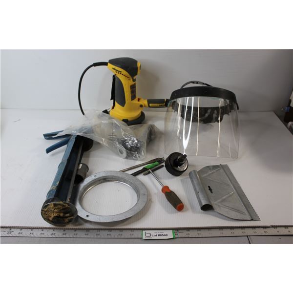 Plastic Cover, Wagner Paint Eater - Untested, Caulking Gun, Misc.