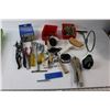 Image 1 : Assorted Tools, Screws, Monkey Wrench, Misc.