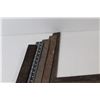 Image 2 : (5) Square Edge Metal Rulers
