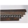 Image 5 : (5) Square Edge Metal Rulers