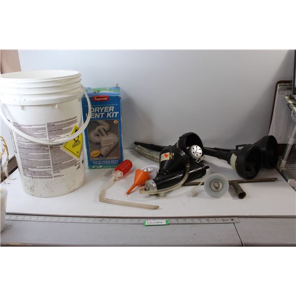 Dryer Vent Kit, Gas/Oil Nozzles