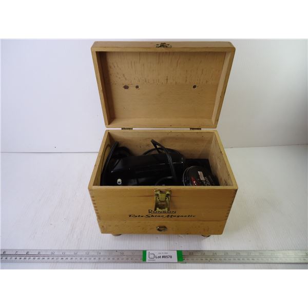 Ronson Roto-Shine Shoe Polishing Kit