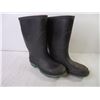 Image 5 : (2) Pairs of Rubber Boots-Size 6 and Size 3