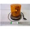 Image 1 : Amber Revolving Beacon Light-Not Working, may need rewiring or new bulb