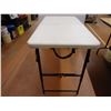 Image 4 : *Plastic Folding Table with Adjustable Heights-4  2ft.