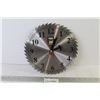Image 1 : Power Fist Saw Blade Clock (not running)