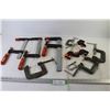 Image 1 : (11) Assorted Clamps
